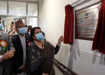 थापाथली अस्पतालमा ‘ह्युमन मिल्क बैंक’ स्थापना राष्ट्पतिले गरिन् उद्घाटन