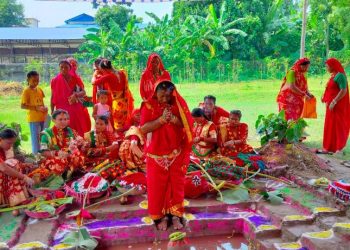 बलाहामा जितिया विषेश कार्यक्रम सम्पन्न