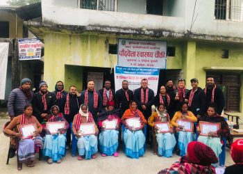 स-सम्मान बिदाई एवं स्वागत कार्यक्रम सम्पन्न