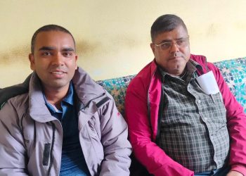 वडा अध्यक्षका प्रत्यासी पंडित र वडा अध्यक्ष ठाकुर बिच भेटबार्ता