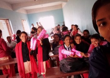 क्याम्पसका छात्रा विधार्थीहरुलाई सेनेटरी प्याड