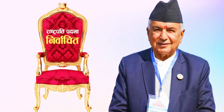 राष्ट्रपतिमा रामचन्द्र पौडेल विजयी