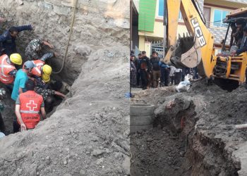 माटो ढिस्कोले पुरिएर गढी गाउँपालिका ऋषिदेव मृत्यु 