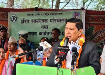 भ्रष्टाचारीलाई कारबाही गर्दै सुशासन कायम गर्न सरकार प्रतिबद्ध छ : गृहमन्त्री श्रेष्ठ