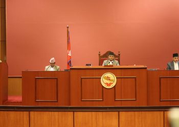 राष्ट्रियसभाकाे आज बस्ने भनिएकाे बैठक भाेलिसम्मका लागि स्थगित