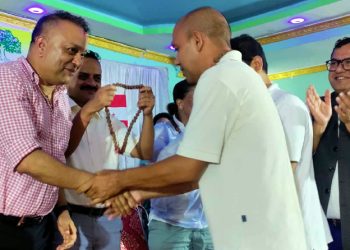 साम्पाङका विशेष सहयोगी सुदिपराज गहतराज नेपाली काँग्रेसमा प्रवेश