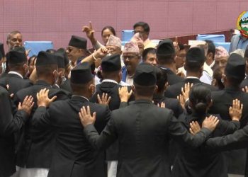 एमालेको अवरोधकाबीच विनियोजन विधेयक पारित