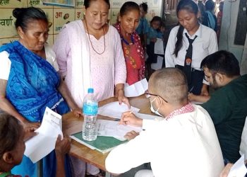 वराहक्षेत्रमा १२ वटा रोगको विशेषज्ञ सहितको स्वास्थ्य शिविर, १५ सय भन्दा बढिले लिए सेवा