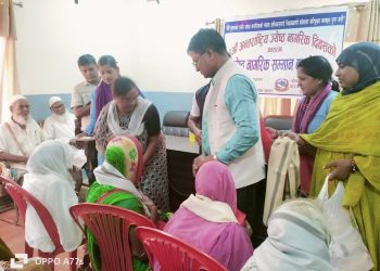 ३५ जना जेष्ठ नागरिकलाई सम्मान