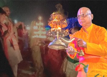 सुनसरी पूजन सहित महाआरती हुने