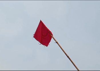 फिल्मी स्टाइलले झण्डा गाडेर जग्गा कब्जा गर्ने प्रयास