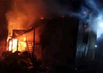 आगो ताप्ने क्रममा घर जल्दा एकजनाको मृत्यु