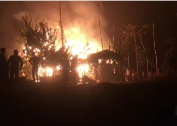 आगलागीबाट लाखौँको क्षति