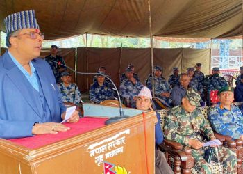 राजस्व चुहावट, लागुऔषध नियन्त्रण र सीमा सुरक्षामा सशस्त्र प्रहरीको भूमिका महत्त्वपूर्ण