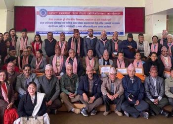 मुक्तिनाथ दर्शन साहित्य समाजद्वारा पुरस्कार प्रदान