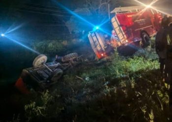 आगो निभाउन गएको दमकल दुर्घटना