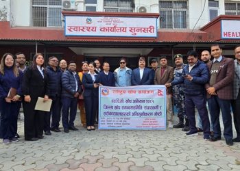 सुनसरीका ४८ हजार बढी बालिकालाई एचपिभी खोप लगाइदै