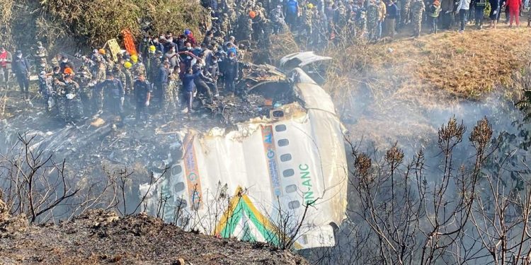 विमान दुर्घटनाः ४ जना अझै फेला परेनन्, सशस्त्रको गोताखोर परिचालन