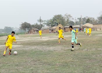 मधुवनमा दोस्रो संस्करणको एकता नकआउट फुटबल प्रतियोगिता सुरु