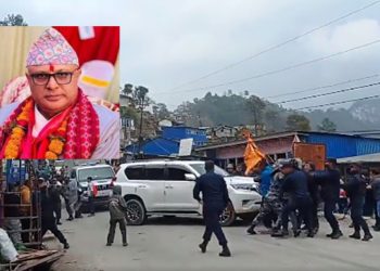 कोशी प्रदेशका मुख्यमन्त्रीको गाडी तोडफोडको प्रयास