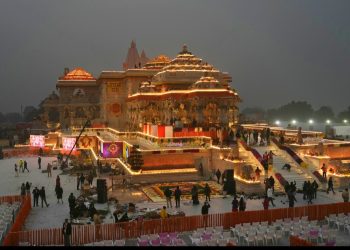 अयोध्यामा राम मन्दिरमा आज प्राण प्रतिष्ठा हुँदै