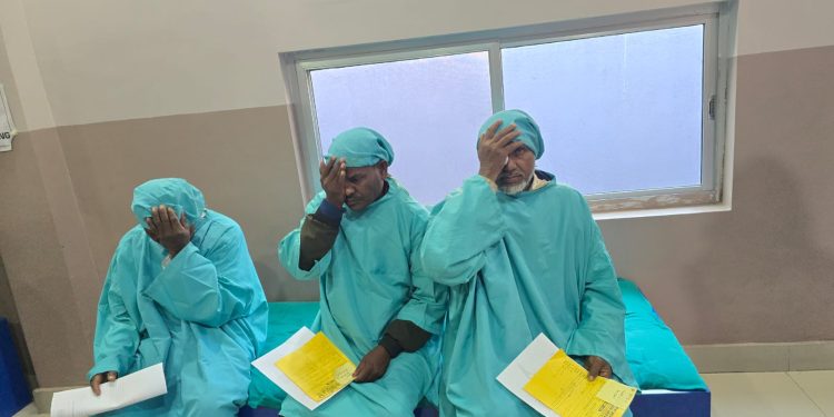 इनरुवामै दुई सय बढीको मोतिविन्दुको शल्यक्रिया