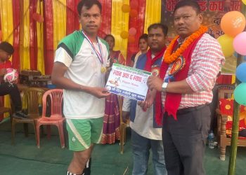 दोश्रो समैयाघाट सिल्ड कप फुटबल प्रतियोगिता सुरु