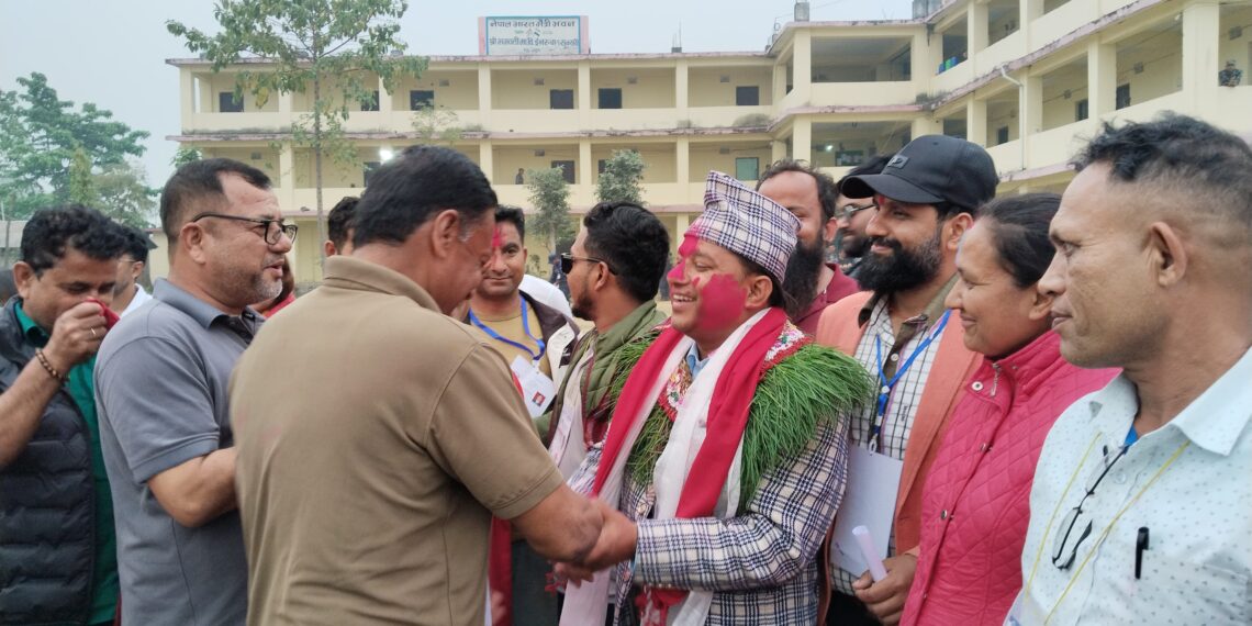 सुनसरी–२ मा रास्वपाका लाल विक्रम थापा निर्वाचित