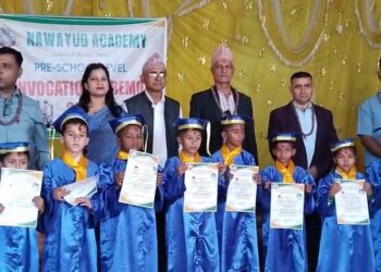 नवयुग एकेडेमीमा पूर्व–विद्यालय तहको दीक्षान्त समारोह सम्पन्न
