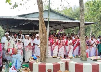 उराँव समुदायले परम्परागत विधिसहित सरहुल पर्व मनाए