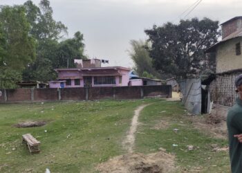 रामनगर भुटाहामा विद्यालयको जग्गामा व्यक्तिलाई बाटो दिने तयारी, पालिका अध्यक्षकै संलग्नता