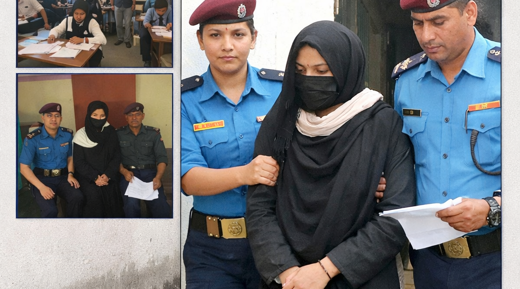 परीक्षार्थी कतारमा, उनको नामबाट एसईई दिँदादिँदै नन्द पक्राउ